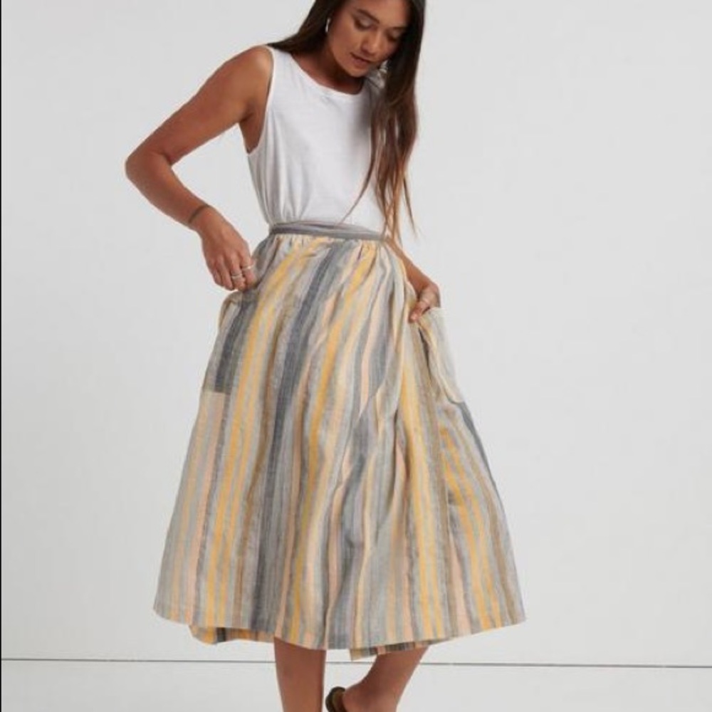 Lucky Brand Gigi Apron Skirt